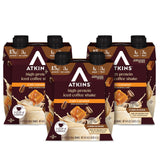 Atkins Iced Coffee Protein Shake – Travel-Ready Fuel for Road Trips, 11 oz Shatter-Free Protein Bottle