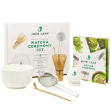 Jade Leaf Matcha – Simple Bamboo Chasen and Chashaku Set for Clean, Uncluttered Kitchen Counters