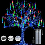 Luminous Aura Falling Star Lights – Romantic Icicle String Lights for Living Room Mantel and Indoor Aesthetic
