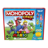 Monopoly Junior Super Mario Edition Board Game – Child-Friendly Family Game for Playdates and Nursery Fun, Ages 5+