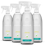 Method Daily Shower Cleaner – Thoughtful Eucalyptus Mint Gift for the Busy Mom in Your Life, 28 oz, Pack of 4