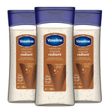 Vaseline Intensive Care Cocoa Radiant Body Gel Oil – Thoughtful Self-Care Care Package Add-On for Friends and Family, 6.8 oz Pack of 3