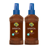 Banana Boat Deep Tanning Oil Spray SPF 4 – Portable 8oz Continuous Spray for Patio and Rooftop Tanning