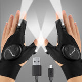 Mylivell Handsfree Light Gloves – Thoughtful Birthday Gift for Him, Cool Gadget for DIY Dads and Handymen