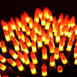 Brizled Candy Corn String Lights – Cozy Bedroom Decor Accent, Orange and Yellow Indoor Ambiance
