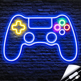 Kavaas Gamer Neon Sign – Cool Christmas Present for Kids Who Love Video Games, USB Powered Bedroom Decor
