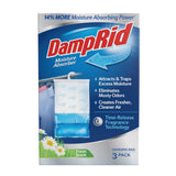 DampRid Fragrance Free Hanging Bag 3 Pack – Nursery & Linen Closet Care for Allergen-Sensitive Homes