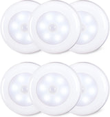 STAR-SPANGLED Motion Sensor Puck Lights – Auto-On Task Lighting for Home Office, Pantry, and Under Cabinet