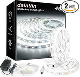 dalattin LED Tape Light – Low Heat Night Light Strip for Bedrooms and Nurseries, 6500K Daylight