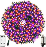 Chuya 300 LED String Lights 105ft – Year Round Home Decor Accent for Bookshelves, Staircase and Fireplace Mantel