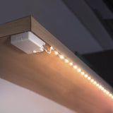 LuminEra SlimLine Battery LED Strip – Invisible Profile Accent Light for Floating Shelves and Nooks