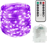 suddus Cool-to-Touch Fairy Lights – Nursery and Kids Bedroom String Lights with Auto Timer, No Flame