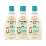 Aveeno Kids 2-in-1 Shampoo & Conditioner for Sensitive Scalps, Tear-Free Bath Time Hair Care