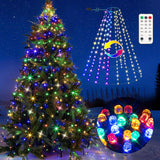 Marchpower Christmas Tree Lights – Nursery and Playroom Safe Holiday Lighting, Cool-to-Touch UL588 Diamond LEDs with Timer