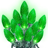 Dazzle Bright C9 Kids Room Lights – Flame-Free Holiday Decor for Nursery & Playroom, Cool LEDs