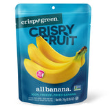 Crispy Green Freeze-Dried Fruit Snacks – Nut-Free Classroom Snack for Playdate and After-School Sharing, Pack of 16