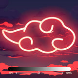 Dleouly LED Cloud Neon Sign – Unique Valentine's Day and Holiday Present for Him, USB Powered Room Decor
