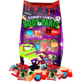 Frankford Halloween Gummy Candy Body Parts (50 Count) – Decorative Candy Bowl Centerpiece for Halloween Tables
