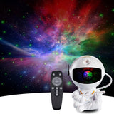 Decorative Astronaut Ceiling Lamp for Living Room and Game Room - Compact ABS Galaxy Projector with Sculptural Figurine Design