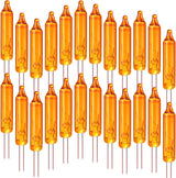 Lumifye Glow Outdoor Christmas Replacement Bulbs – 100 Count 2.5V Mini Incandescent String Light Refills for Patio, Porch, and Front Yard Holiday Displays