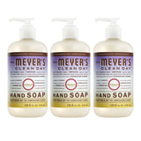 Mrs. Meyer's Clean Day Hand Soap – Cozy Home Decor Accent for Kitchen & Bathroom, 3-Pack