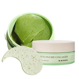MIZON K-Beauty Eye Mask Duo Bundle – Thoughtful Birthday Gift for Her with Snail and Collagen Patches, 60 Pc