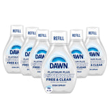 Dawn Powerwash Free & Clear Light Pear Dish Spray for Uncluttered Under-Sink Storage, One Bottle Replaces Four Cleaners
