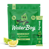 Waterboy Workout Hydration | Outdoor Adventure Electrolyte Powder Packets | Portable Sugar Free Hydration for Hiking and Cycling