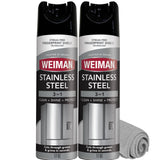 Weiman Stainless Steel Cleaner & Polish – Patio Grill & Outdoor Kitchen Spray