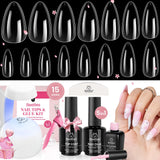 Beetles Gel Nail Kit Etch-X – Sunday Self-Care Ritual, 3-Minute At-Home Gel Extension Experience