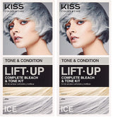 KISS Lift Up Bleach Kit – Self-Care Hair Lightening Ritual for Spa-Style At-Home Brightening