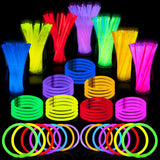 JOYIN 8-Inch Glowsticks 144 Pack – Fun Glow in the Dark Party Favor Gift Set for Birthday Celebrations and Holiday Events