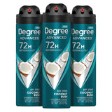 Degree Men Adventure Antiperspirant Dry Spray 3-Pack – Practical Grooming Gift for Him on Birthdays and Holidays