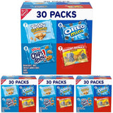Nabisco Team Favorites Variety Pack – Care Package Gift for Kids and Coworkers, 30 Individually Wrapped Mini Snacks of OREO, CHIPS AHOY!, Teddy Grahams & Barnum's