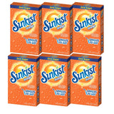 Sunkist Singles To Go Powdered Drink Mix – Portable Orange Soda Flavor Sticks for Camping, Hiking, and Road Trip Hydration