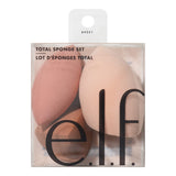 e.l.f. Total Sponge Set – Mindful Self-Care Beauty Ritual, Hypoallergenic Sponges for Sensitive Skin