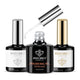 A1 Clear Gel Builder with Base Top Coat - 0.5 Fl Oz (Pack of 3)
