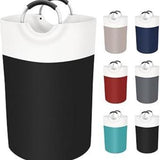 BlissTotes Study Room Storage Hamper to Clear Clutter Fast, Collapsible Laundry Basket for Focus