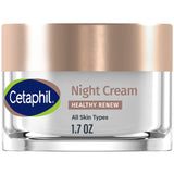 Cetaphil Healthy Renew Night Cream – Premium Anti-Aging Treatment for the Vanity, Dermatologist-Tested Peptide Cream