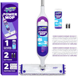 Swiffer PowerMop Multi-Surface Mop Kit for Small Apartments, One-Tool Floor Cleaning Without the Bucket
