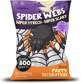 Happy Hippo Spider Web Halloween Decoration – Hostess Gift for the Friend Who Throws the Best Halloween Party