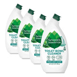 Seventh Generation Toilet Bowl Cleaner – Biodegradable Fresh Mint Scent for a Mindful Guest Bathroom Wind-Down Routine