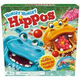 Hasbro Gaming Hungry Hungry Hippos Game – Valentine's Day or Housewarming Gift for Families, 2 to 4 Player Group Game with Instant Marble Reload