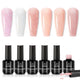 Nude Pink Rubber Base Gel Polish