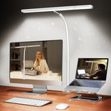 Eye Care Desk Lamp for Long Study Sessions – Flicker-Free LED Light with 2700K Warm Wind-Down Mode