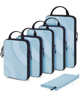 BAGSMART Compression Packing Cubes, Thoughtful Travel Gift for Frequent Flyers and Carry-On Packers