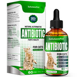 Lab-Tested Herbal Drops for Cats – Safe Daily Supplement to Avoid Synthetic Antibiotic Side Effects