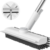 [Brand] 3-in-1 Extendable Scrub Brush with Swivel Head – Knees-and-Back Friendly Cleaner for Bathroom and Kitchen