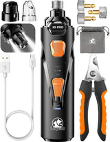 PurePaw Nail Grinder – Sleek LED Pet Trimmer for the Uncluttered Grooming Corner