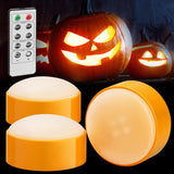 Luditek LED Pumpkin Lights – Thoughtful Halloween Gift for Her, Flameless Decor Set